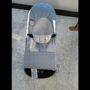 Baby Bjorn Bouncer Balance Soft in Jersey Blue and Grey